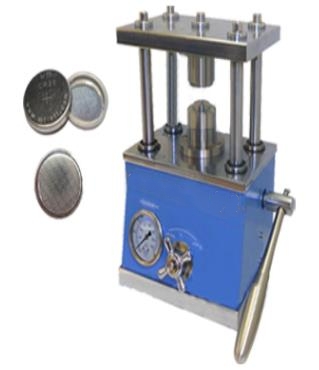 小型手动纽扣电池封装机MSK-110库号M372514