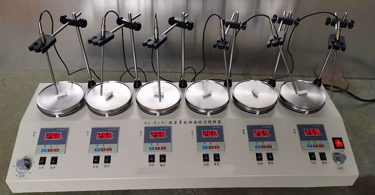 六联加热恒温磁力搅拌器HJ-6A库号M312696 