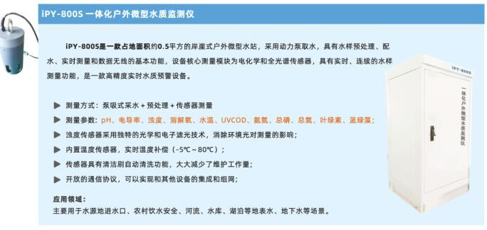 水质在线监测仪 型号iPY-800S库号M383356