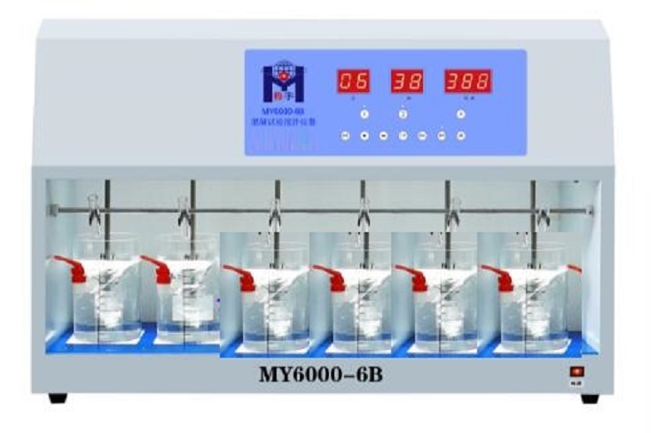 混凝试验搅拌仪器型号MY6000-6B库号M235686 