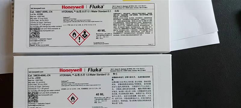 霍尼韦尔水标准样品Fluka34847库号M345831 