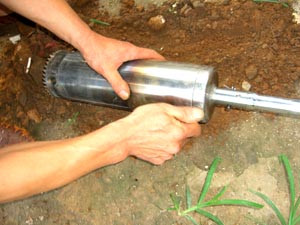 汽油动力根钻 土壤采样器YH-07库号M327851   