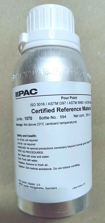 浊点标准油PAC 01000-170-51库号M126333