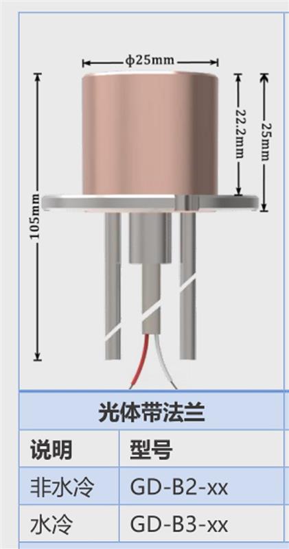 GD系列辐射热流传感器GD-B3-1M库号D384815  