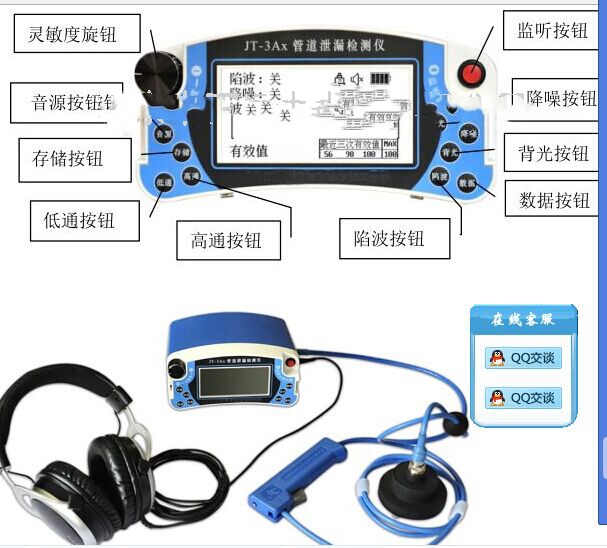 管道泄漏检测仪型号JT-3AX库号D22496  