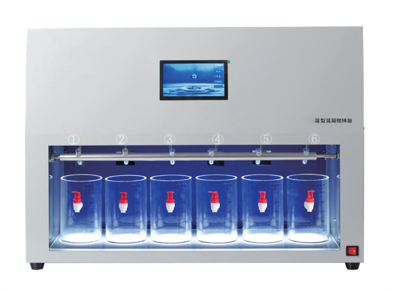 六联混凝搅拌器 型号ZKS-Ⅰ-6L库号D409545 