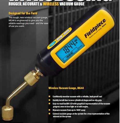 数字真空计Fieldpiece MG44库号D50650 