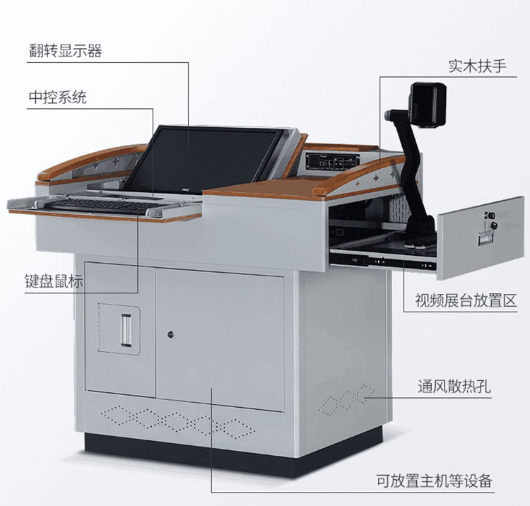 多媒体讲台型号TB1510-BD-06库号D402905 