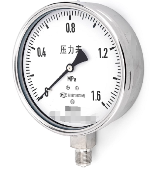 全不锈钢压力表型号YTH-150库号D410006  