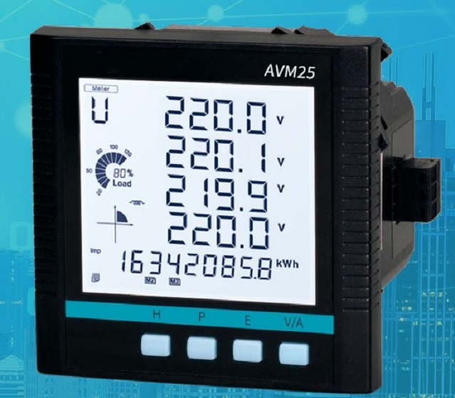 网络电力仪表AVM25-D-5A-P1V5库D410350 