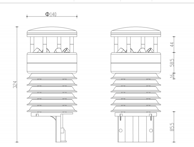 气象仪型号PC-8D/PC-8库号D408655
