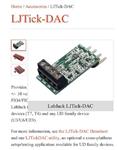 以太网数据采集卡LJTick-DAC库号M349450 