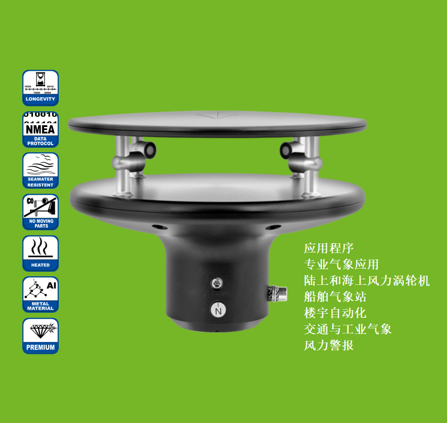 德国Lambrecht超声波风速风向传感器