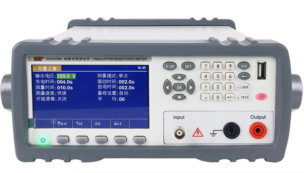 RK2683AN/RK2683BN/5TΩ/10TΩ绝缘电阻测试仪