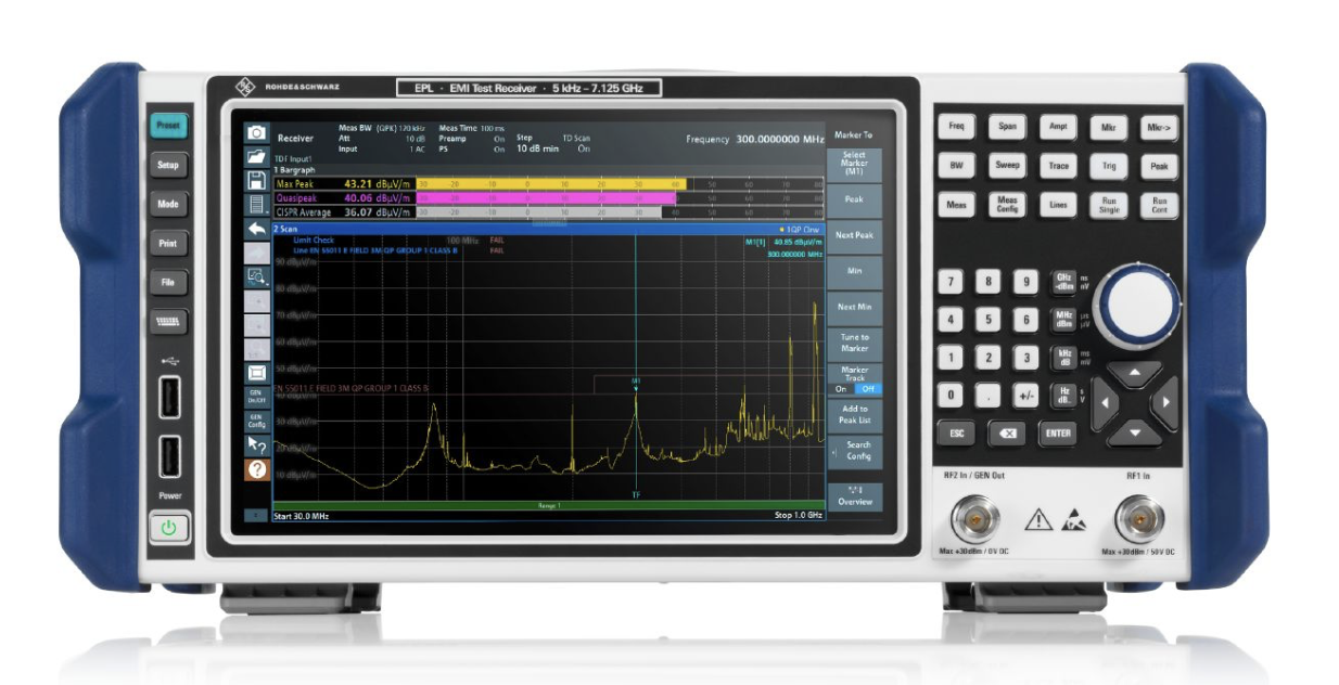 R&S®EPL EMI 测试接收机